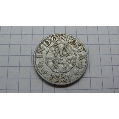 indonesia-10-sen-1951