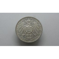 germany-baden-3-mark-1910