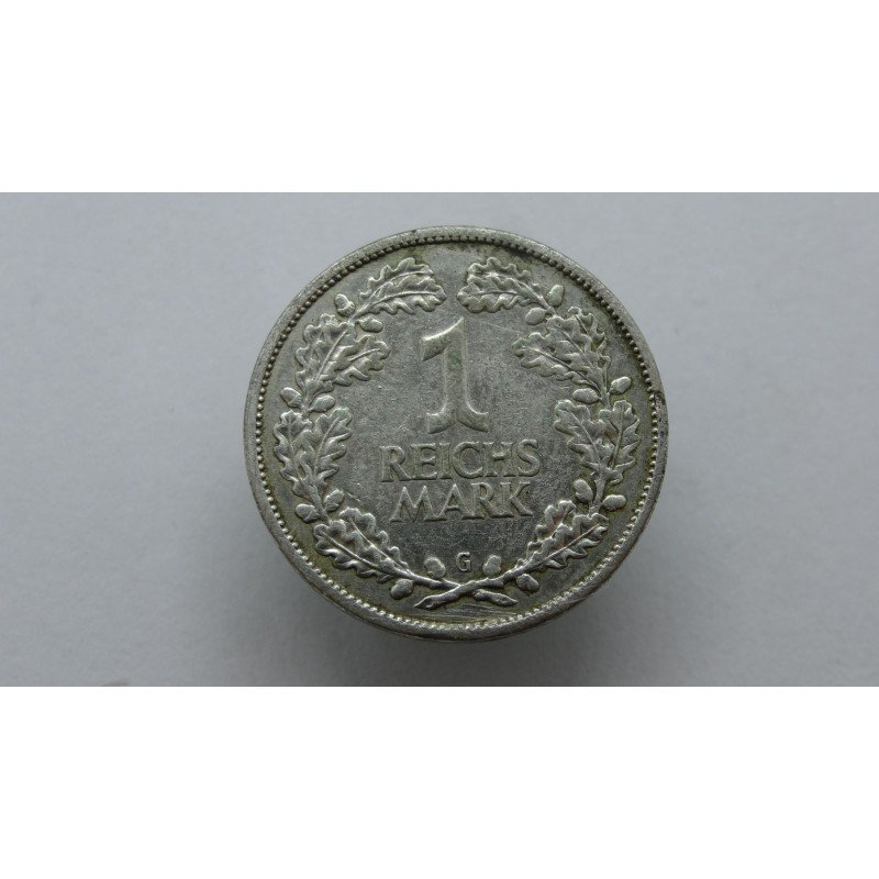 germany-weimar-1-reichsmark-1925-g germany-weimar-1-reichsmark-1925-g
