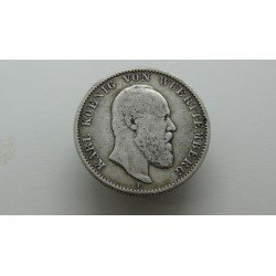 germany-wurttemberg-2-mark-1876