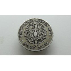 germany-wurttemberg-2-mark-1876