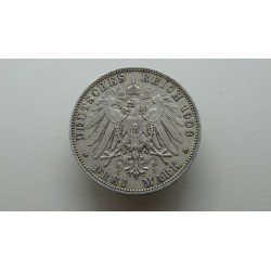 germany-wurttemberg-3-mark-1908