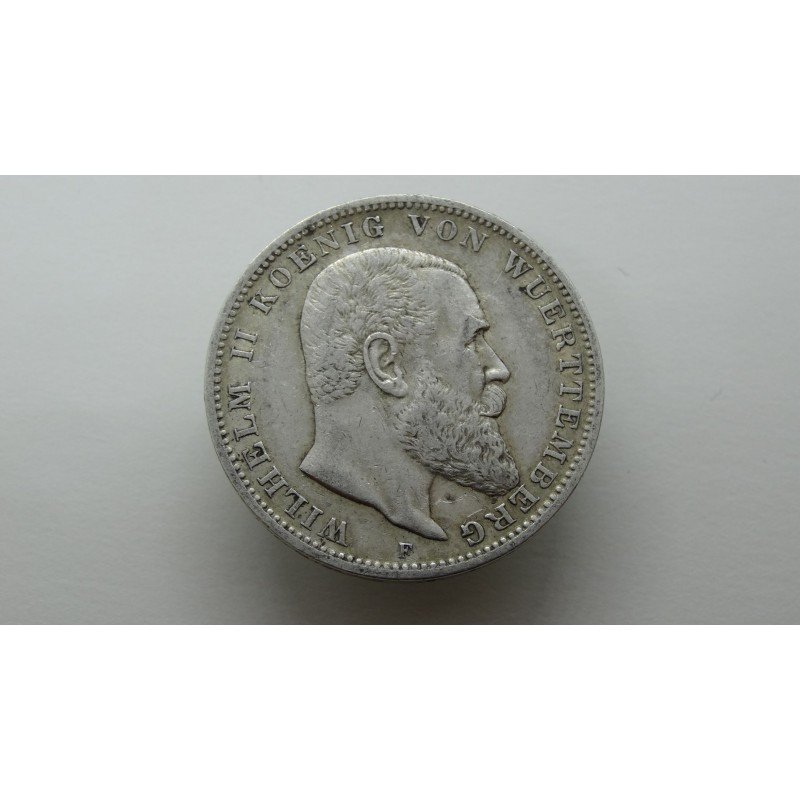 germany-wurttemberg-3-mark-1909 germany-wurttemberg-3-mark-1909