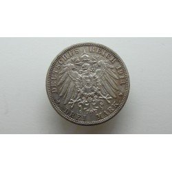 germany-anhalt-3-mark-1914-sidabrines-vestuves