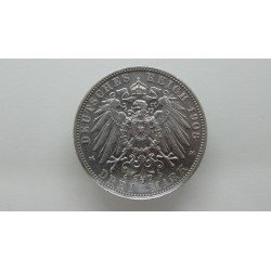 germany-bayern-bavaria-3-mark-1908