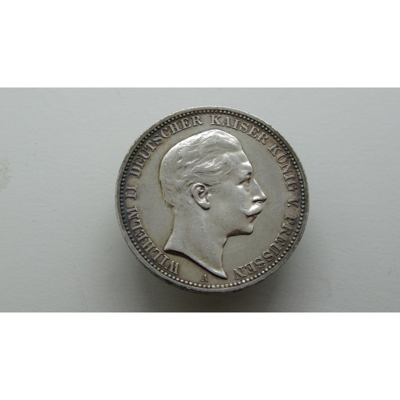 germany-preussen-3-mark-1909 germany-preussen-3-mark-1909