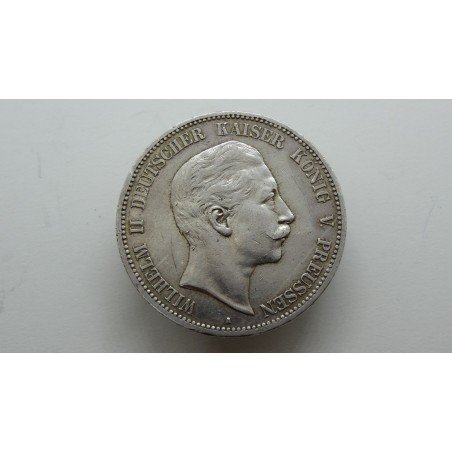 germany-preussen-5-mark-1907-wilhelm-ii