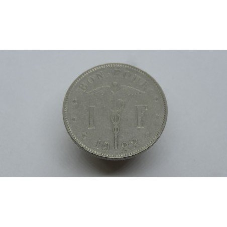 belgium-1-franc-1922